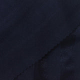 Navy Vertical-Stripe Piqué Knit, Cotton-Poly — photo 1