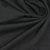Polyester Acrylic Blend Stretch Jersey Knit Fabric, 140 gsm, 185 cm — Black — photo 1