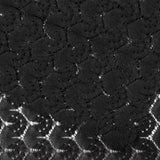 Black Openwork Lace, Polyester, 143 gsm — photo 1