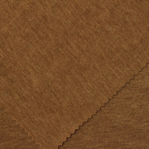 Polyester Viscose Ponte Knit Fabric, 175 gsm, 160 cm — Brown
