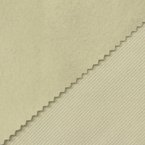 Brushed Polyester Stretch Knit Fabric, 430 gsm, 160 cm — Beige