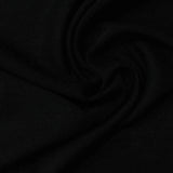 Chunky Knit Fabric, 178 gsm, 160 cm — Black — photo 1