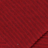 Red Horizontal-Stripe Jersey Knit, Cotton, 175 gsm — photo 1