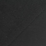 Brushed Polyester Viscose Stretch French Terry Fabric, 247 gsm — Black — photo 1