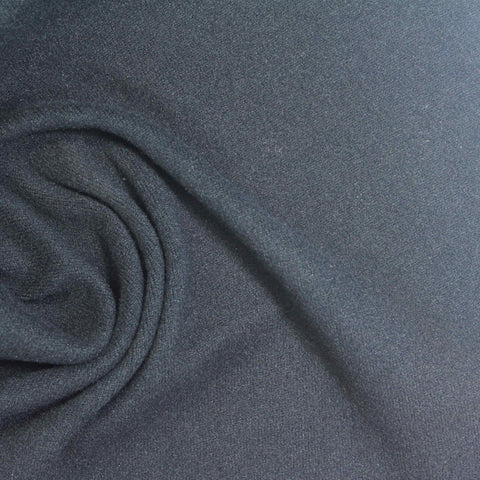 Polyester Stretch Velvet Fabric, 230 gsm, 190 cm — Navy