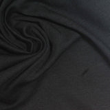 Cotton Modal Stretch Jersey Knit Fabric, 155 gsm, 165 cm — Black — photo 1