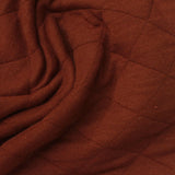 Brown Diamond French Terry, Poly-Cotton — photo 1