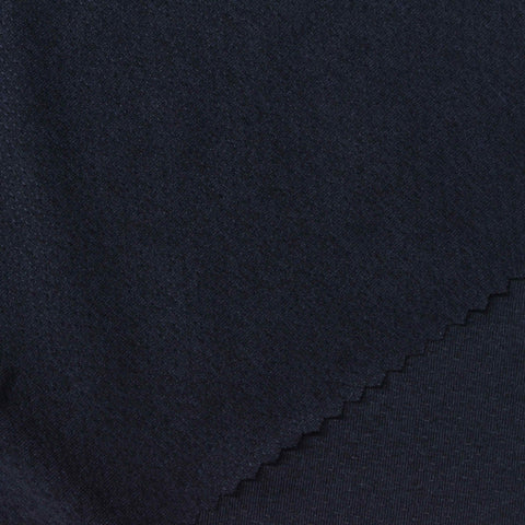Polyester Stretch Mesh Fabric, 180 gsm, 155 cm — Navy