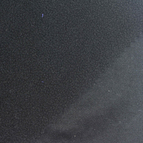 Dark Grey Marl Fleece, Polyester, 75 gsm