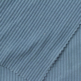 Rib Knit Fabric, 229 gsm, 108 cm — Blue — photo 1