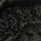 Dark Grey Geometric-Star Jacquard, Poly-Viscose — photo 1
