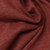 Red Heathered-Marl Jersey Knit, Cotton-Poly — photo 1