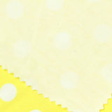 White Polka-Dot Interlock Knit, Cotton — photo 1