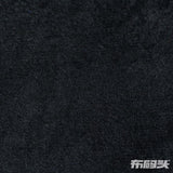 100% Polyester Velvet Fabric, 380 gsm, 160 cm — Black — photo 1