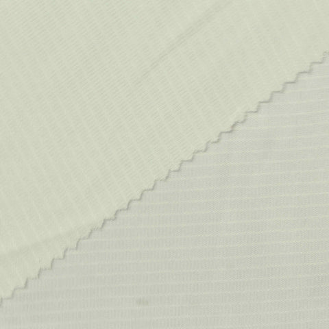 Striped 100% Polyester Interlock Knit Fabric, 130 gsm — Grey