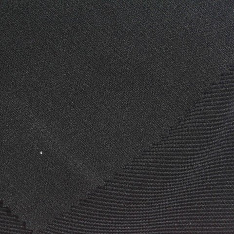 Black Ribbed Bengaline, Polyester