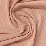 Polyester Stretch Rib Knit Fabric, 197 gsm, 120 cm — Pink — photo 1