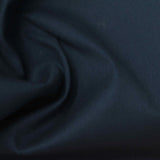 Cotton Stretch Sateen Fabric, 150 gsm, 160 cm — Navy — photo 1