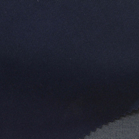 Cotton Polyester Stretch Denim Fabric, 375 gsm, 165 cm — Navy