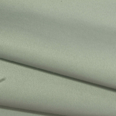 Polyester Cotton Stretch Scuba Knit Fabric, 350 gsm, 180 cm — Green