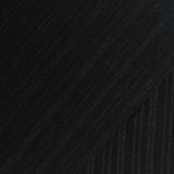 Acetate Stretch Rib Knit Fabric, 200 gsm, 148 cm — Black — photo 1