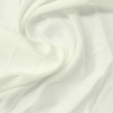100% Polyester Piqué Knit Fabric, 130 gsm, 170 cm — White — photo 1
