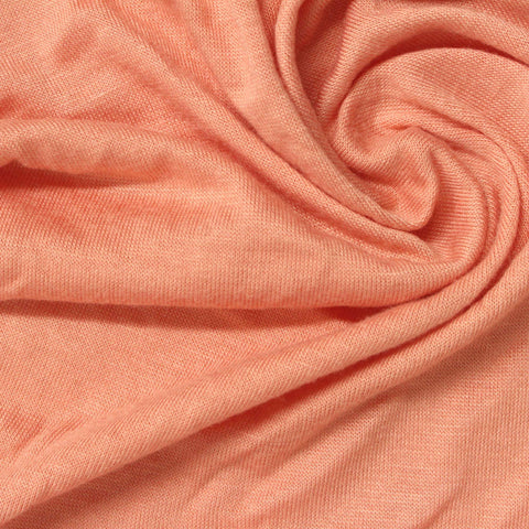 Polyester Viscose Jersey Knit Fabric, 165 gsm, 165 cm — Orange