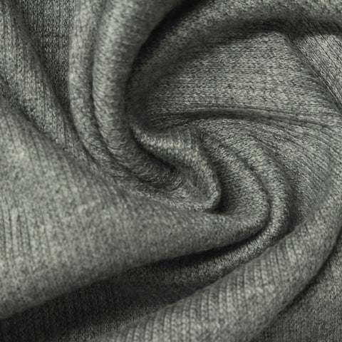 Heather Grey Marl Knit, 319 gsm