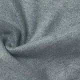 Light Blue-Grey Marl Rib Knit, Viscose-Poly — photo 1