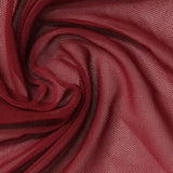 Polyester Stretch Mesh Fabric, 100 gsm — Red — photo 1