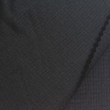 Black Textured Crepe, Poly-Viscose — photo 1