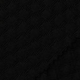 Black Tone-on-Tone Jacquard, Polyester, 419 gsm, 145 cm, ref EF-11674 — photo 1