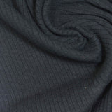 Rib Knit Fabric, 200 gsm, 140 cm — Grey — photo 1