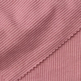 Polyester Viscose Stretch Rib Knit Fabric, 230 gsm, 125 cm — Pink — photo 1