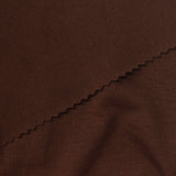 Polyester Cotton Stretch Jersey Knit Fabric, 160 gsm, 160 cm — Brown — photo 1