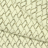 Beige Diamond Jacquard, Poly-Viscose — photo 1