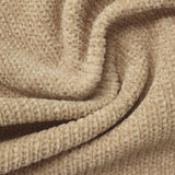 Jacquard 100% Polyester Chenille Fabric, 300 gsm, 160 cm — Beige — photo 1