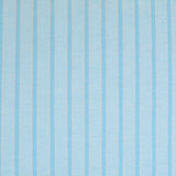 Light Blue Vertical-Stripe Knit, Polyester — photo 1
