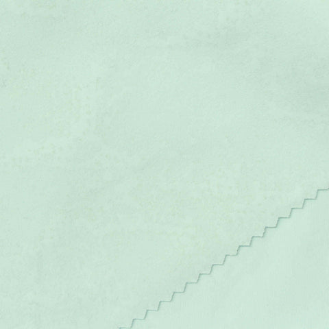 Brushed Polyester Stretch Sateen Fabric, 225 gsm, 165 cm — Green