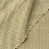 Viscose Stretch Rib Knit Fabric, 380 gsm, 108 cm — Khaki — photo 1