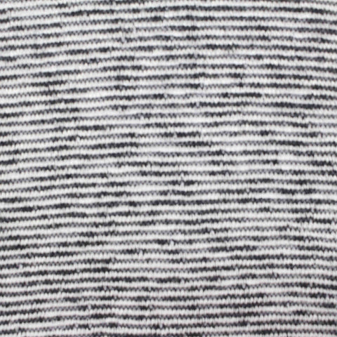 Black Heather Chunky Knit, Poly-Viscose