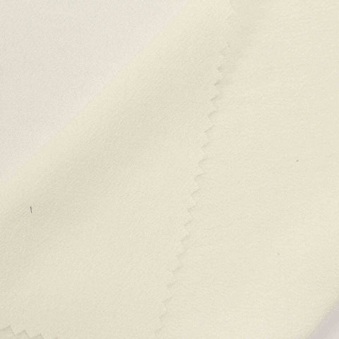 100% Viscose Crepe Fabric, 145 gsm, 127 cm — White