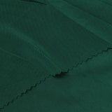 Polyester Stretch Linen-Look Fabric, 200 gsm, 180 cm — Green — photo 1