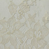 Off-White Floral Lace, Nylon, 35 gsm — photo 1