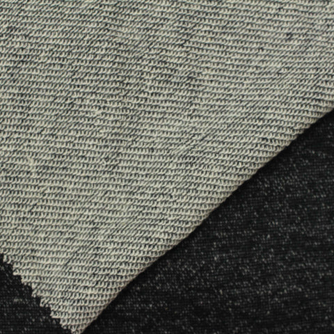 Dark Grey Marl French Terry, Poly-Cotton, 280 gsm, 170 cm