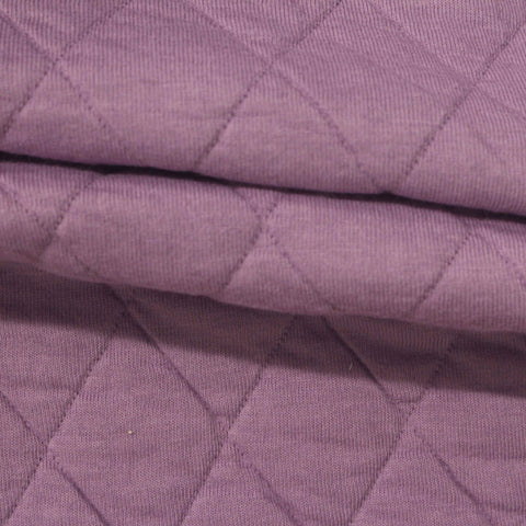 Purple Diamond Jacquard, Poly-Cotton
