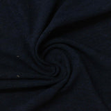 Dark Blue Heather Knit, Cotton-Poly — photo 1
