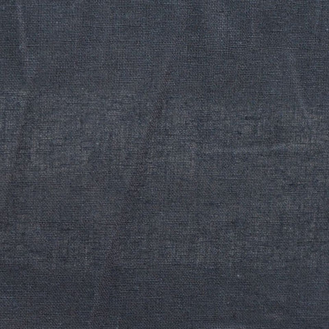 Dark Blue Marl Woven, Linen-Cotton