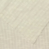 Off-White Vertical-Stripe Rib Knit, Poly-Viscose — photo 1