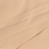 Nylon Stretch Rib Knit Fabric, 210 gsm, 175 cm — Beige — photo 1